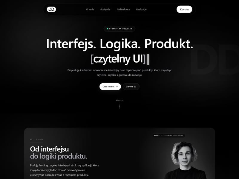 DominDynamics - Personal Developer Website
