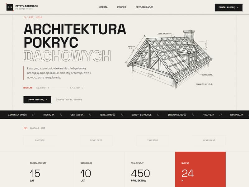 Precision Roofing - Multilingual Contractor Website