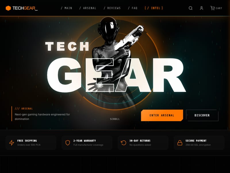 TechGear Store - E-Commerce Project