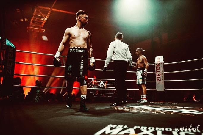 Oskar Gajcowski w ringu